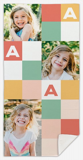 Mod Tile Custom Beach Towels