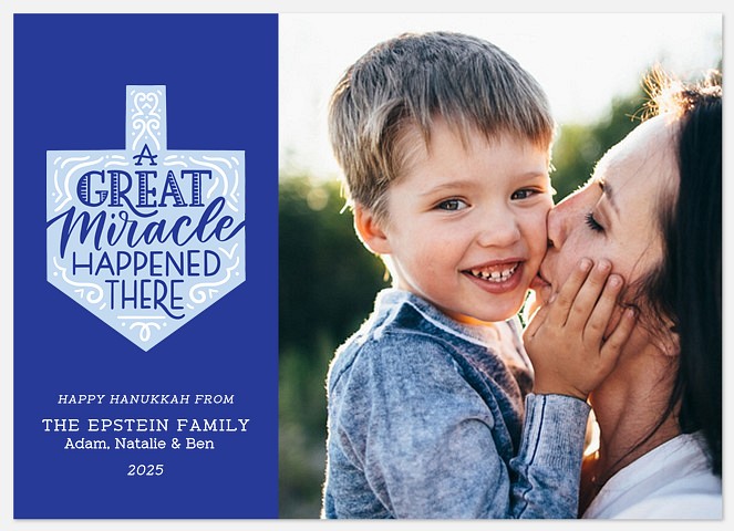 Dreidel Dreidel Hanukkah Photo Cards