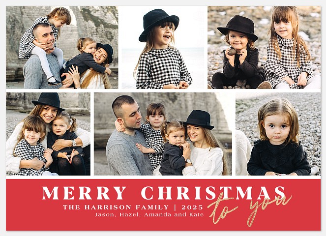 Mod Gallery Holiday Photo Cards