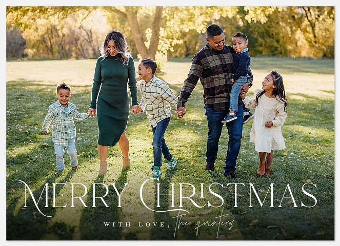 Simple Traditions Holiday Photo Cards