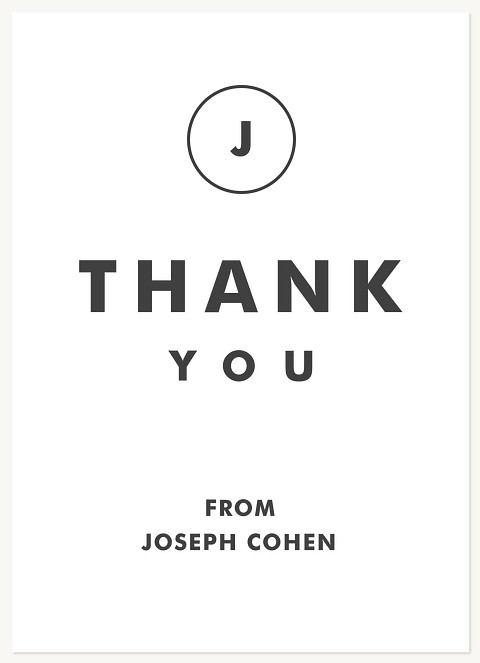 Crisp & Clean Thank You Cards 
