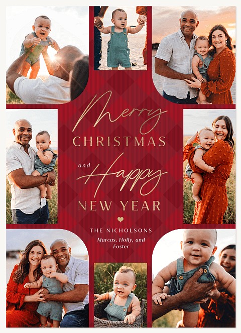 Cranberry Collection Personalized Holiday Cards