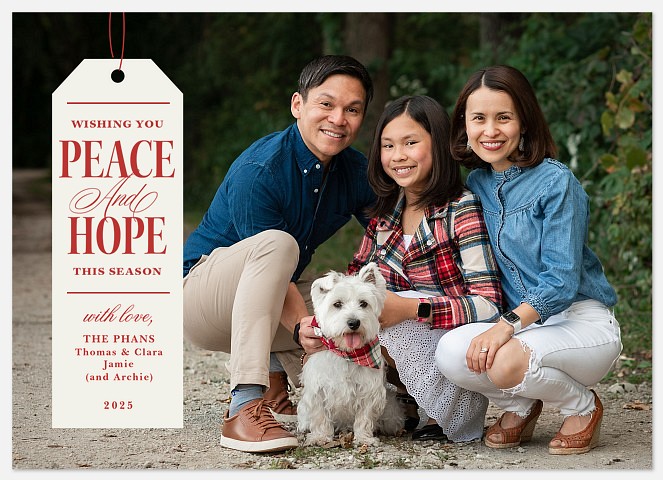 Holiday Tag Holiday Photo Cards