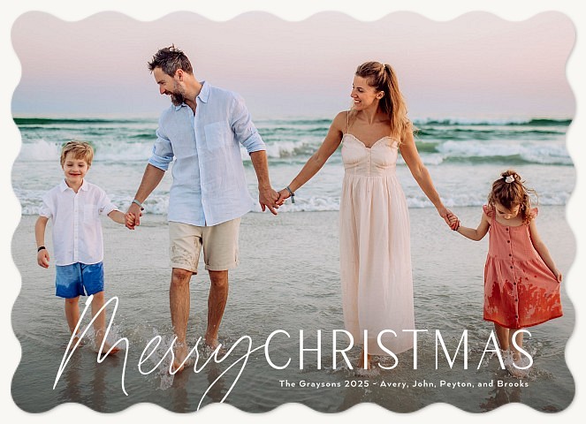 Merry Match Personalized Holiday Cards