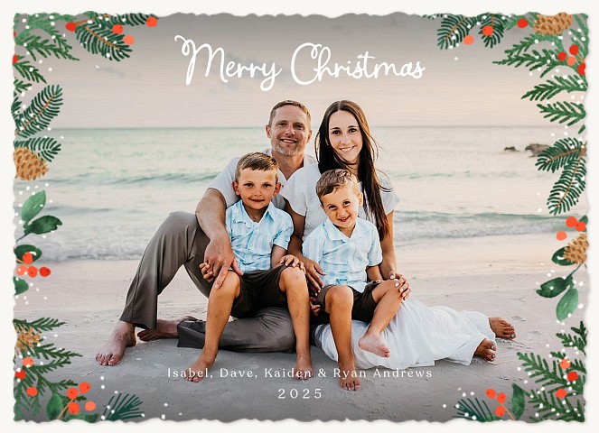 Rustic Pines Christmas Cards