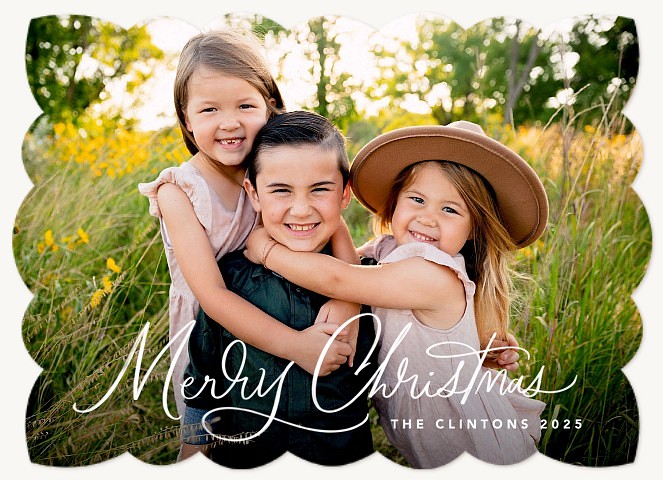 Lettered Greetings Personalized Holiday Cards