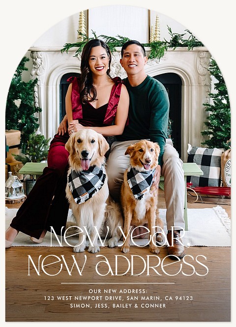 New Beginnings Personalized Holiday Cards