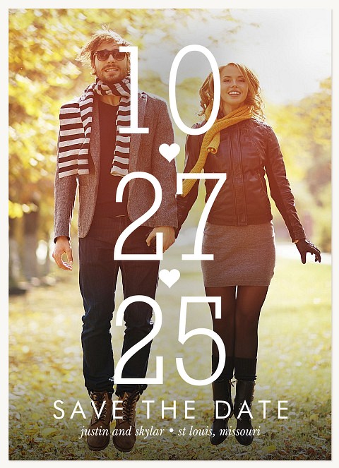 Our Big Day Save the Date Cards