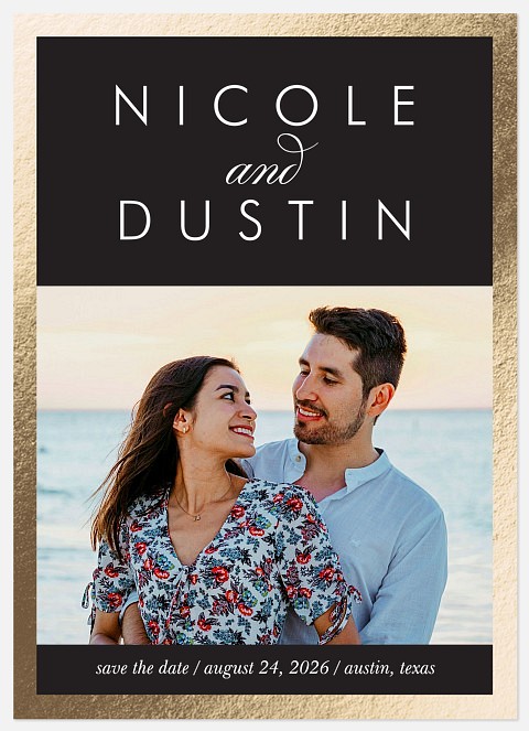 Eternal Frame Save the Date Photo Cards