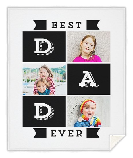 Best Dad Ever Custom Blankets