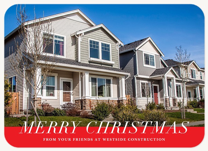 A Very Merry Christmas Business Holiday Cards