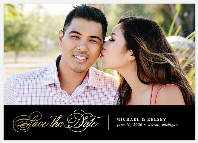 Epic Date Save the Date Photo Cards