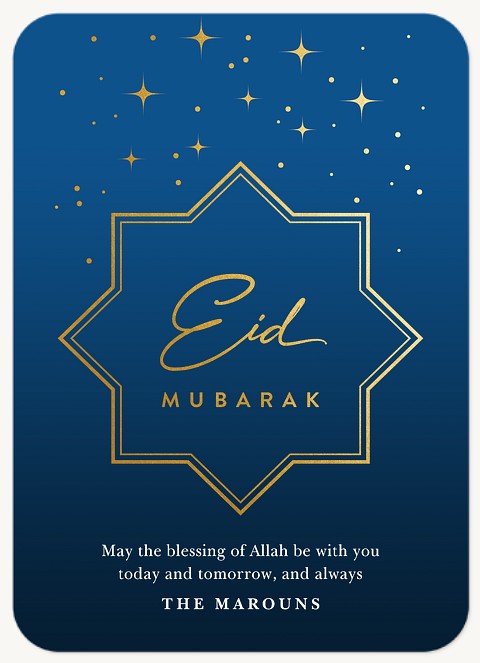 Shimmering Sky Eid Cards