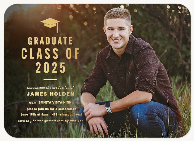 Scholarly Side Graduation Announcements
