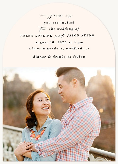 Contemporary Mix Wedding Invitations