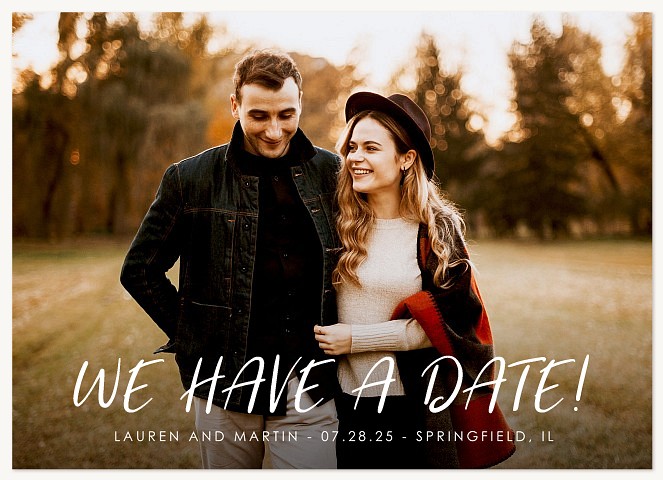 It's a Date Save the Date Cards