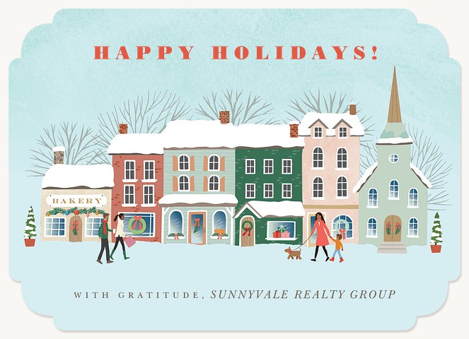 Main Street Business Holiday Cards