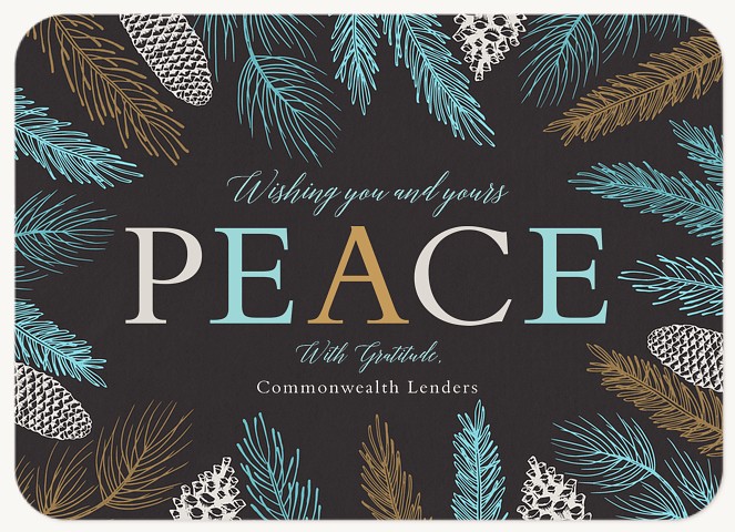 Forest Canopy Business Holiday Cards