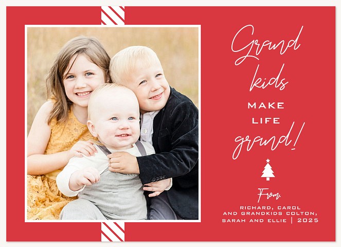 Grand Life Personalized Holiday Cards