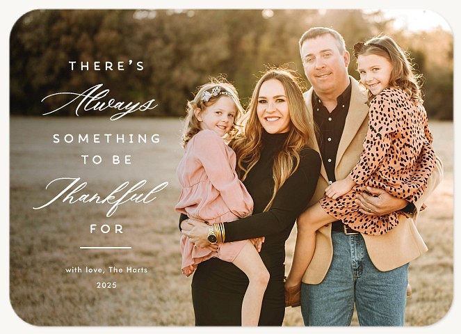 Always Thankful Thanksgiving Cards