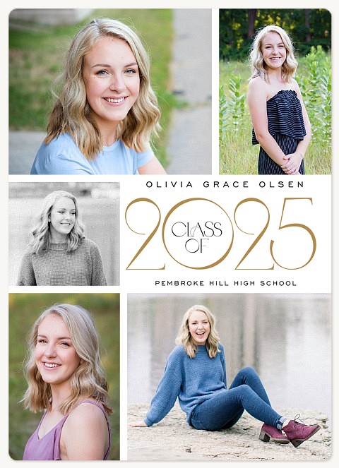Deco Collage Graduation Cards