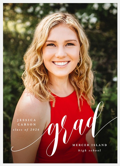 Modern Lettering Graduation Cards