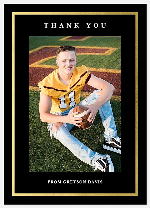 Distinguished Appreciation Thank You Cards 