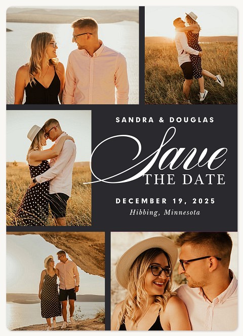 Sweet Moments Wedding Save the Date Magnets