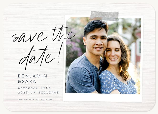 Pencil Us In Save the Date Cards