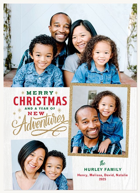 Merry Adventures Personalized Holiday Cards