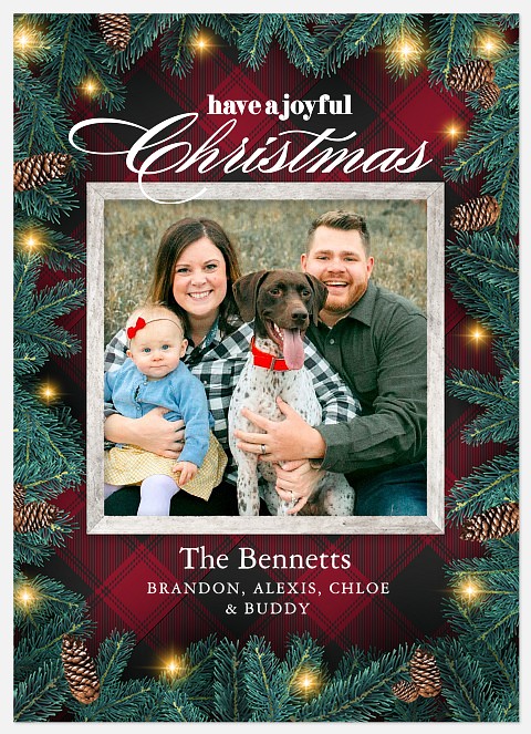 Forest Traditons Holiday Photo Cards