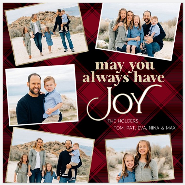 Always Joyful Holiday Photo Cards