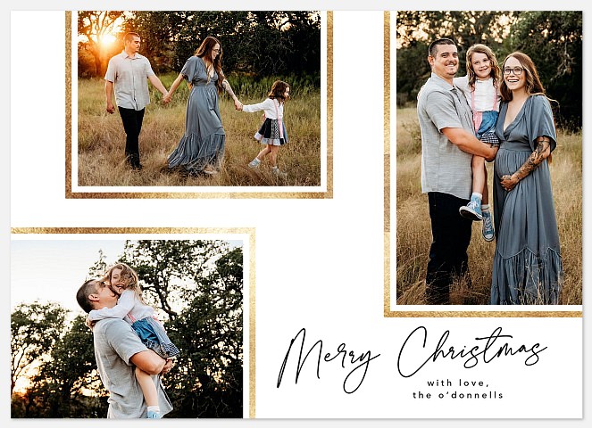 Traditional Frames Holiday Photo Cards