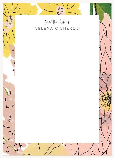 Sweet Florals Stationery