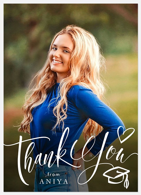 Whimsical Heart Thank You Cards 