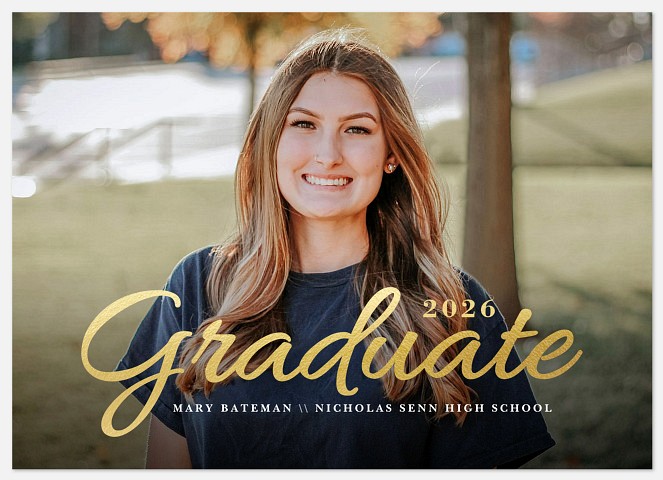 Gleaming Graduate Graduation Cards