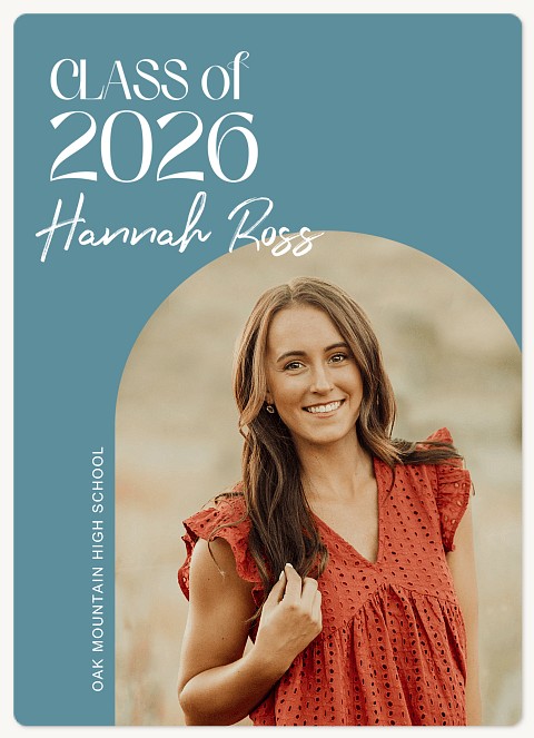 Boho Window Graduation Invitations