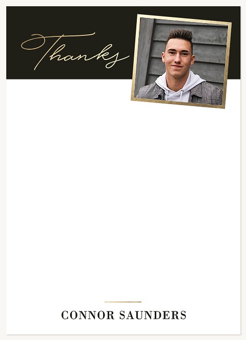 Scholarly Snapshot Thank You Cards 