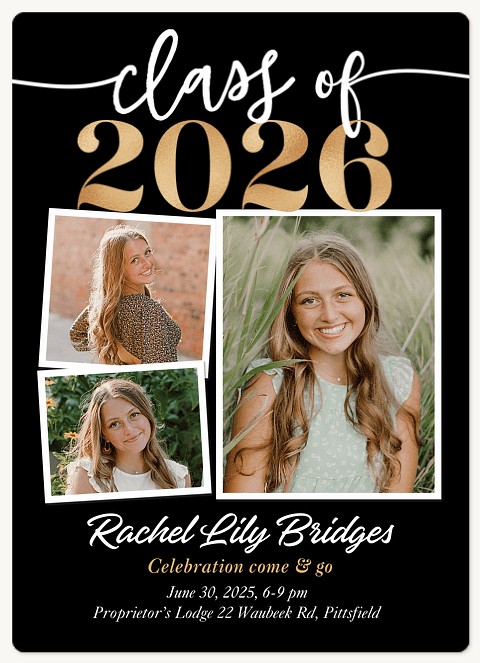 Bold Trio Graduation Cards