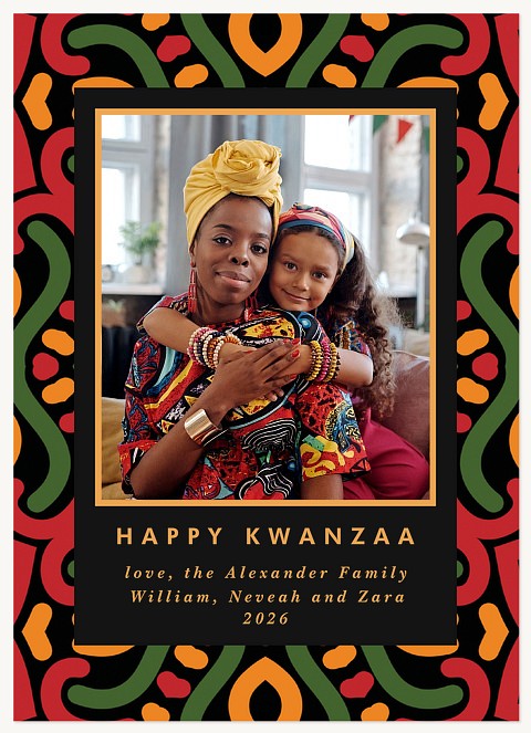 Kwanzaa Print Kwanzaa Cards