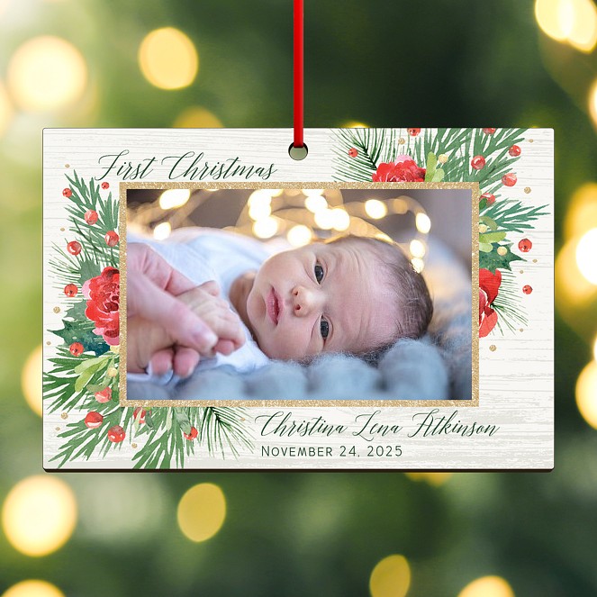 First Foliage Custom Ornaments