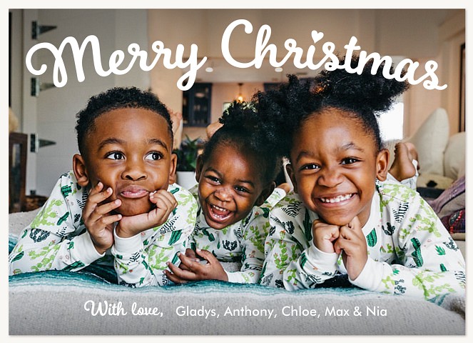 Holiday Icing Personalized Holiday Cards