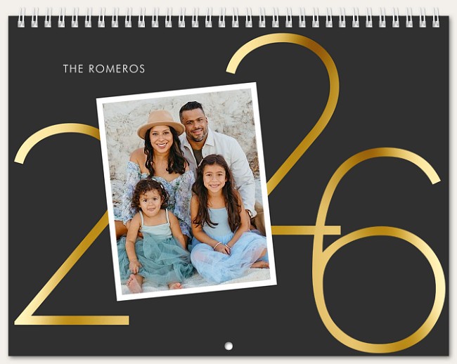 Golden Year Calendar Personalized Photo Calendars