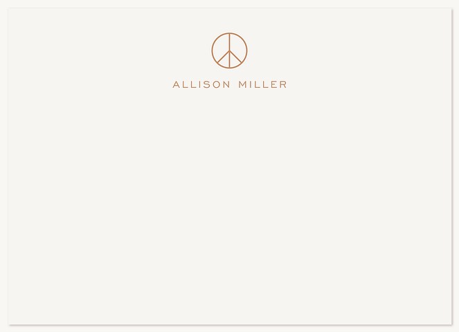 Simply Peaceful Stationery