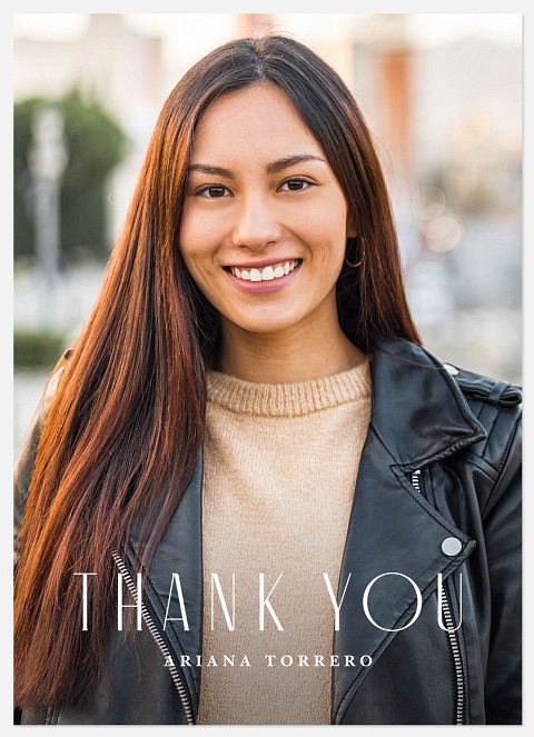 Vintage Class Thank You Cards 