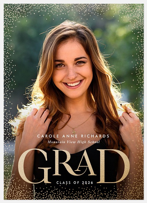 Sparkling Scholar Graduation Cards