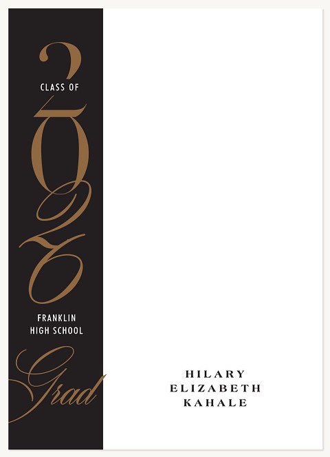 Scripted Year Thank You Cards 