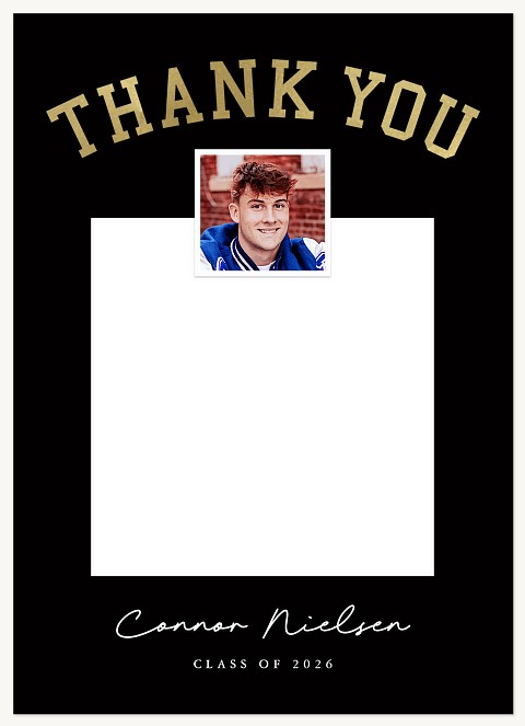 Senior Portrait Thank You Cards 