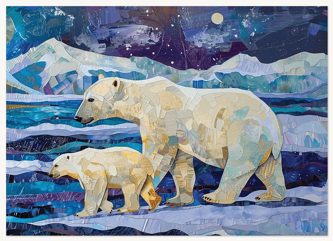 Arctic Friends Business Holiday Cards