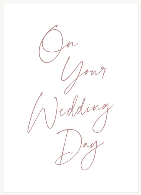 Wedding Day Greeting Cards